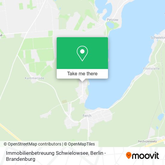 Immobilienbetreuung Schwielowsee map