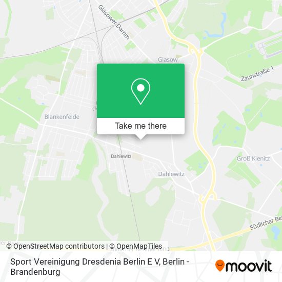 Карта Sport Vereinigung Dresdenia Berlin E V