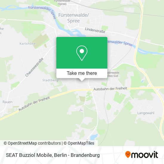 SEAT Buzziol Mobile map