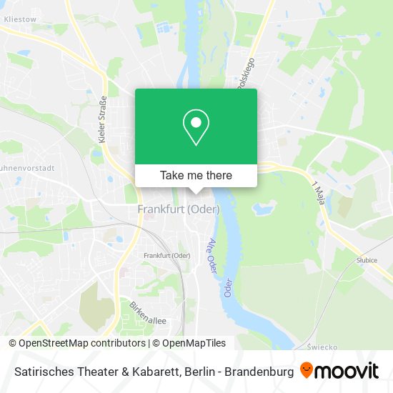 Карта Satirisches Theater & Kabarett
