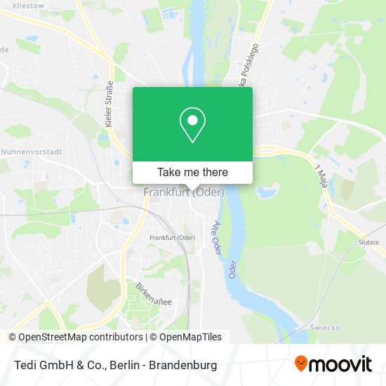 Tedi GmbH & Co. map