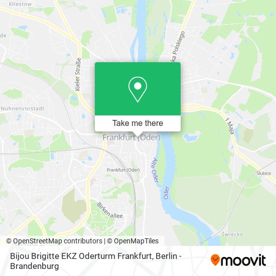 Bijou Brigitte EKZ Oderturm Frankfurt map