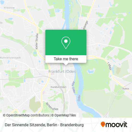 Der Sinnende Sitzende map