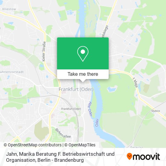 Jahn, Marika Beratung F. Betriebswirtschaft und Organisation map