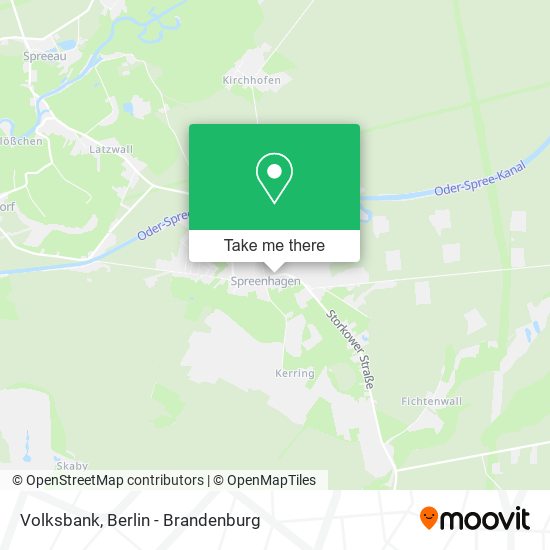 Volksbank map