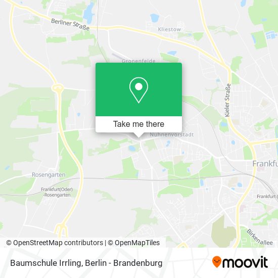 Baumschule Irrling map