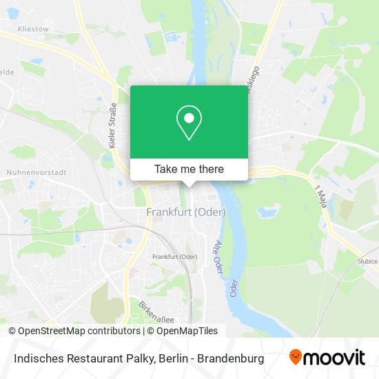 Карта Indisches Restaurant Palky