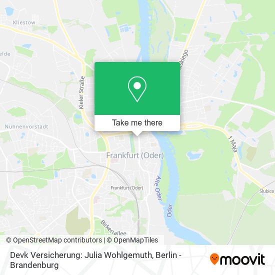 Devk Versicherung: Julia Wohlgemuth map