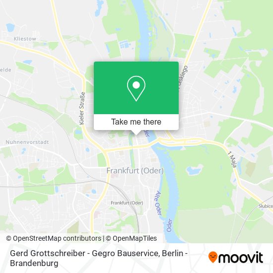 Карта Gerd Grottschreiber - Gegro Bauservice