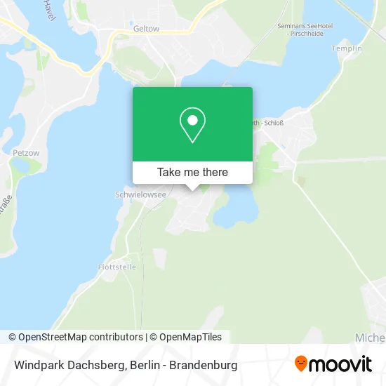 Карта Windpark Dachsberg