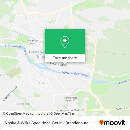 Noske & Wilke Speditions map