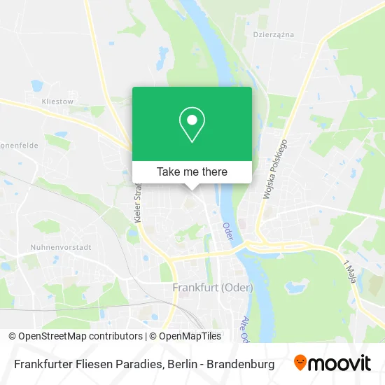 Карта Frankfurter Fliesen Paradies