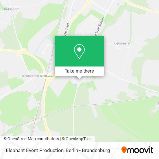 Elephant Event Production map