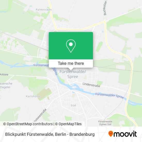 Blickpunkt Fürstenwalde map