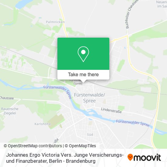 Johannes Ergo Victoria Vers. Junge Versicherungs- und Finanzberater map