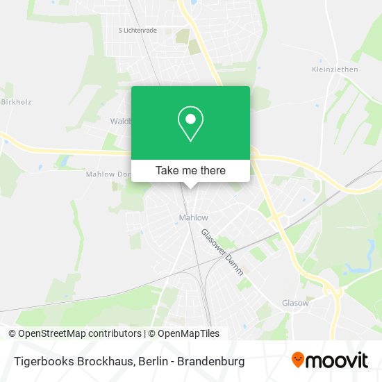 Карта Tigerbooks Brockhaus