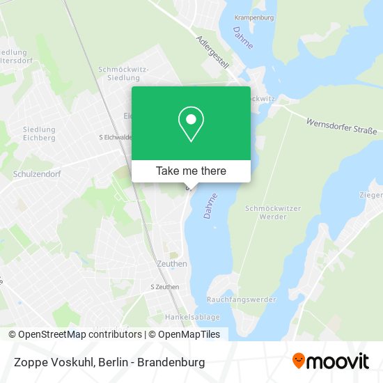 Карта Zoppe Voskuhl