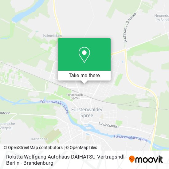 Rokitta Wolfgang Autohaus DAIHATSU-Vertragshdl map