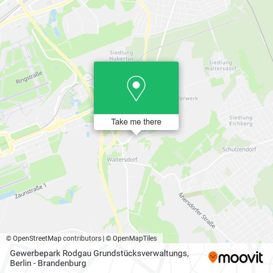 Карта Gewerbepark Rodgau Grundstücksverwaltungs