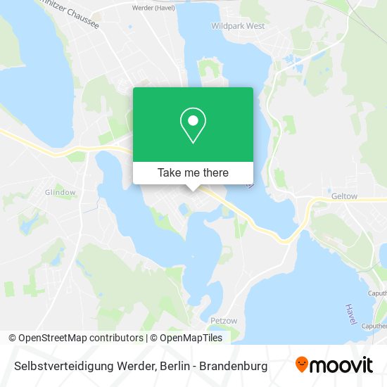 Selbstverteidigung Werder map