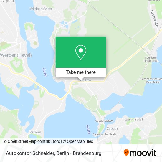 Autokontor Schneider map