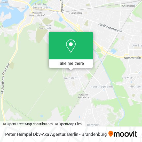 Peter Hempel Dbv-Axa Agentur map