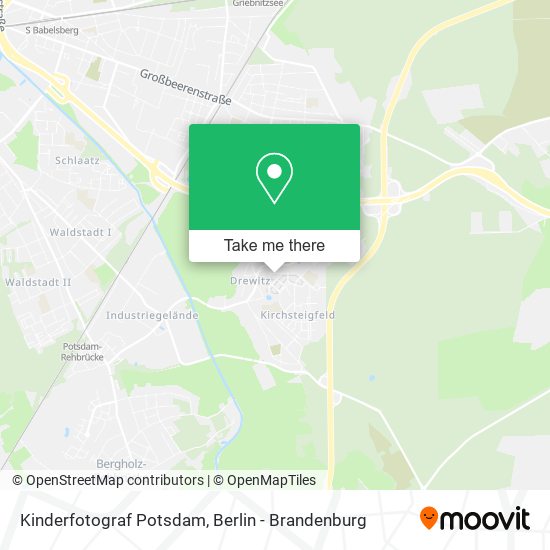 Kinderfotograf Potsdam map