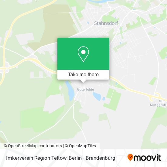 Imkerverein Region Teltow map