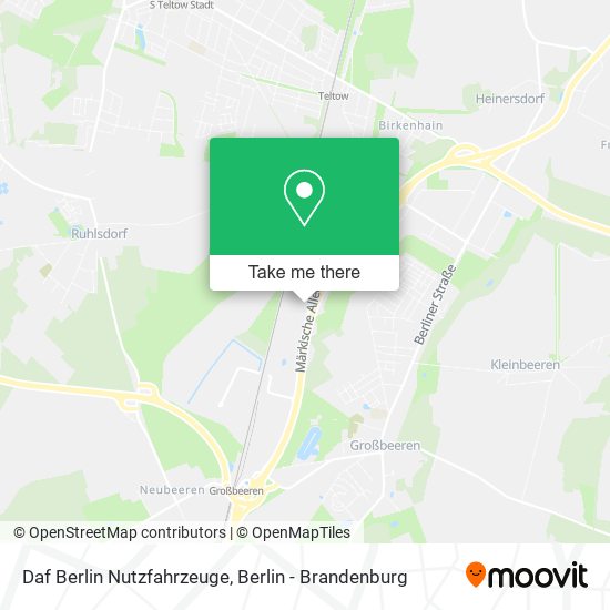 Daf Berlin Nutzfahrzeuge map