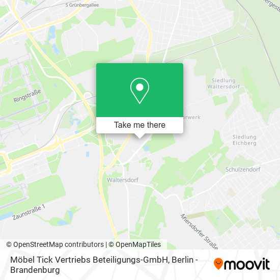 Möbel Tick Vertriebs Beteiligungs-GmbH map