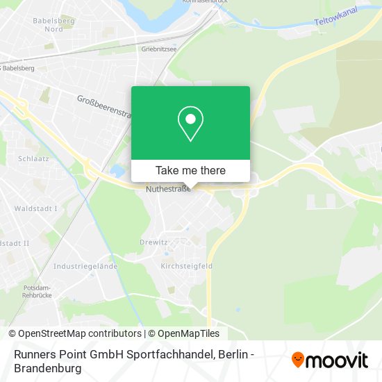 Карта Runners Point GmbH Sportfachhandel