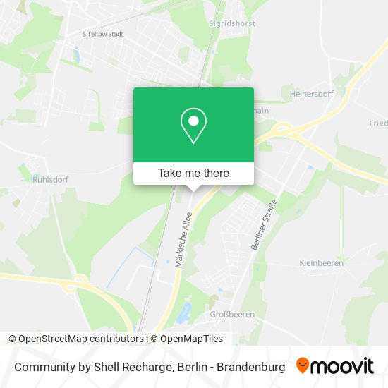 Community by Shell Recharge map