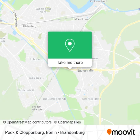 Peek & Cloppenburg map