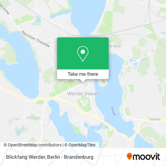 Blickfang Werder map