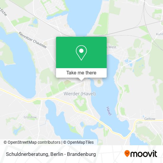 Schuldnerberatung map