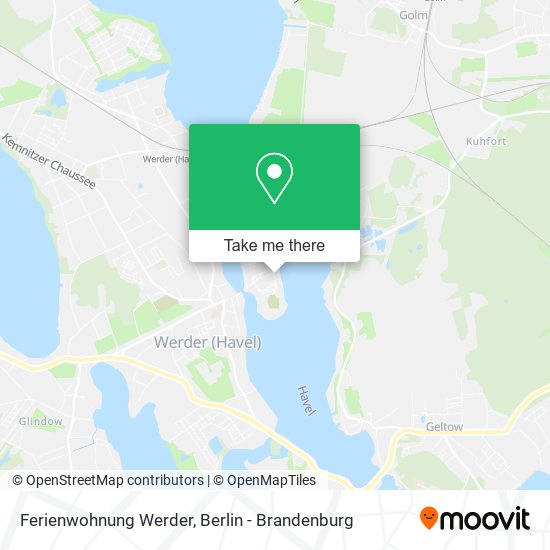 Ferienwohnung Werder map