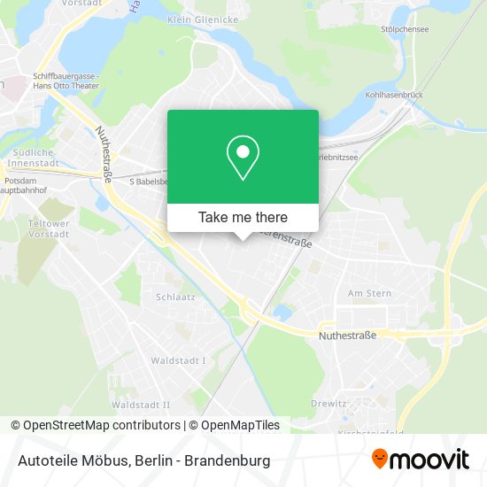 Карта Autoteile Möbus