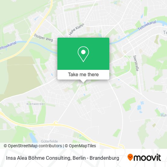 Insa Alea Böhme Consulting map