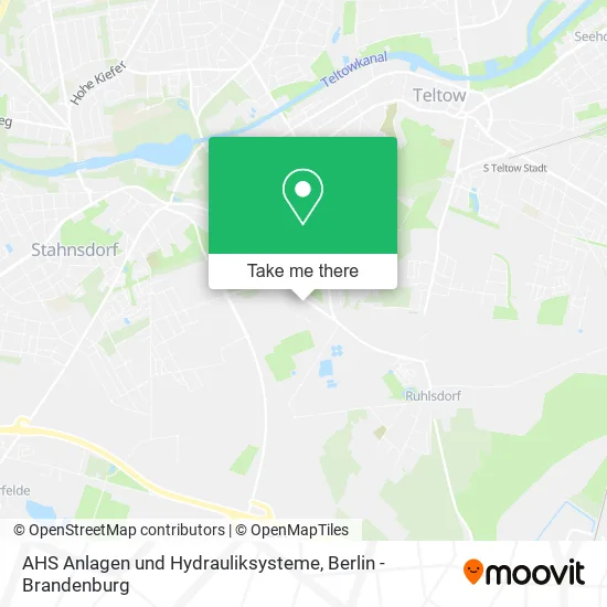 Карта AHS Anlagen und Hydrauliksysteme