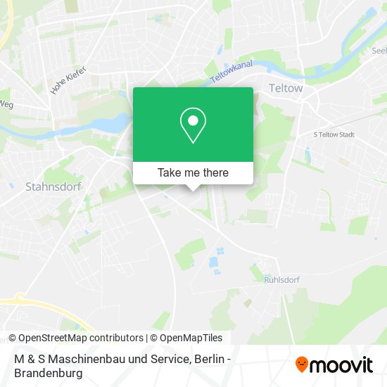 M & S Maschinenbau und Service map