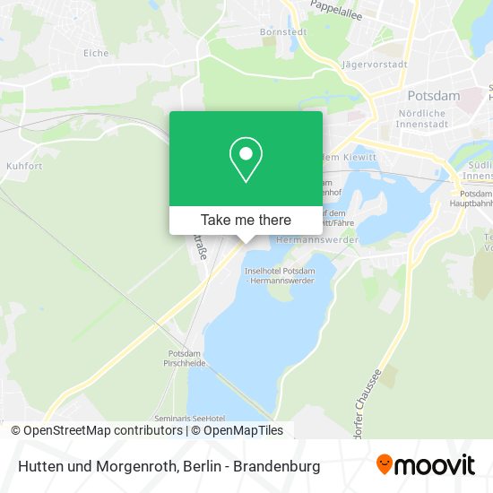 Карта Hutten und Morgenroth