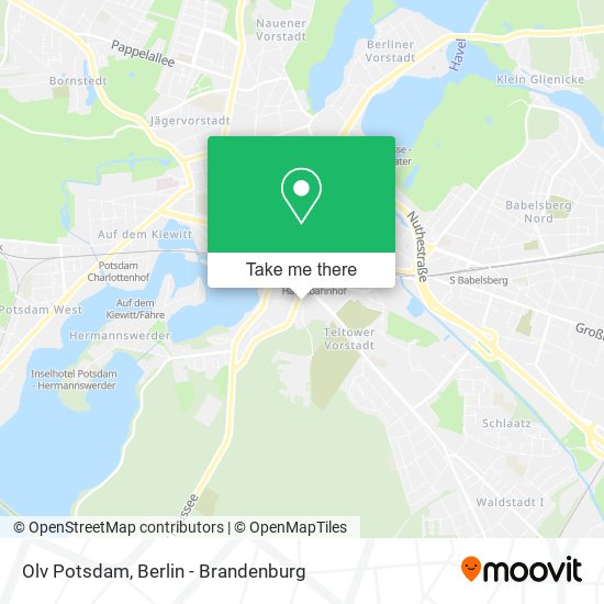 Карта Olv Potsdam