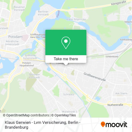 Klaus Gerwien - Lvm Versicherung map