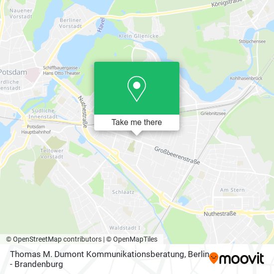 Карта Thomas M. Dumont Kommunikationsberatung