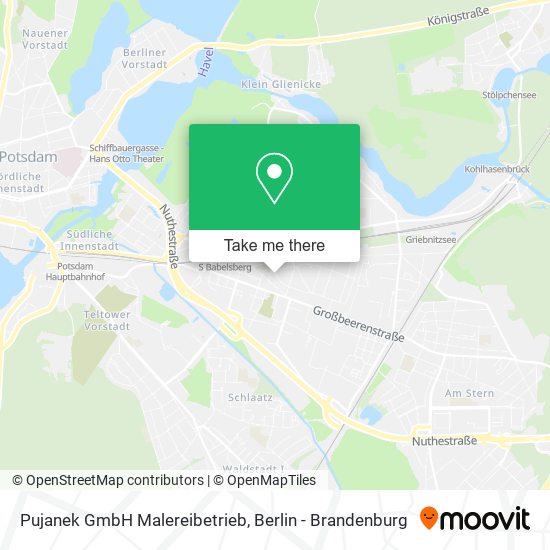 Pujanek GmbH Malereibetrieb map