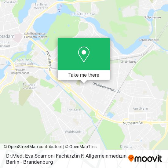 Dr.Med. Eva Scamoni Fachärztin F. Allgemeinmedizin map