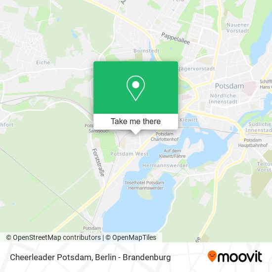 Cheerleader Potsdam map