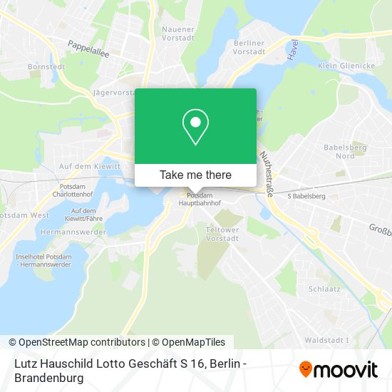 Lutz Hauschild Lotto Geschäft S 16 map