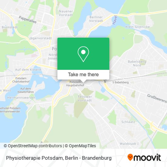 Physiotherapie Potsdam map