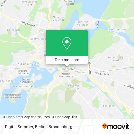 Digital Sommer map